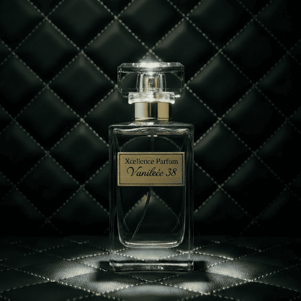 Xcellence Parfum Vanillée 38 – warme Vanille-Orchidee, brauner Zucker & Amberholz in einem sinnlichen Damen-Extrait de Parfum, 50ml, handgefertigt in Deutschland