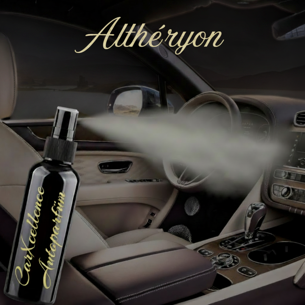 CarXcellence Althéryon Autoparfüm Spray – luxuriöser Duft für dein Fahrzeug, 100ml