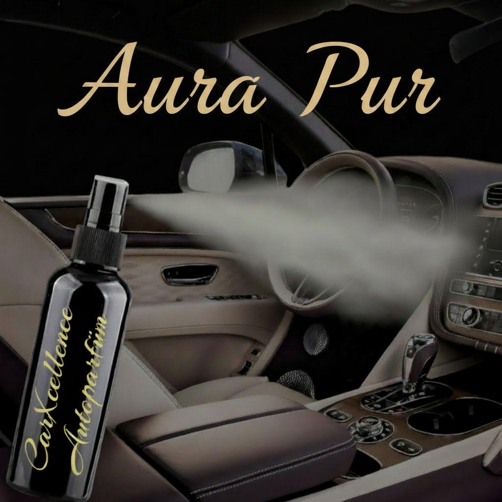 CarXcellence Aura Pur Autoparfüm Spray 100ml – frischer, reiner Duft für eine belebende Atmosphäre im Auto