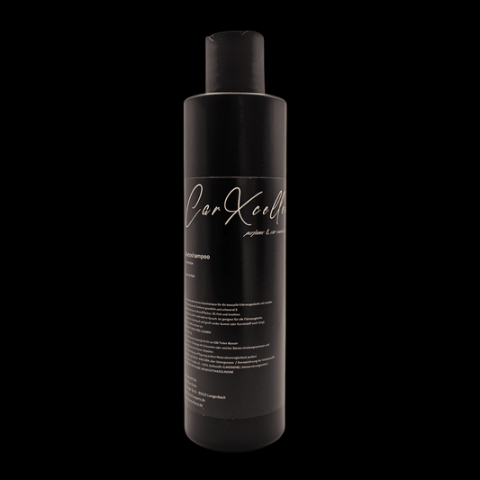 Autoshampoo Konzentrat 250ml – von CarXcellence hochkonzentrierte pH-neutrale Formel, 20ml für 5L Waschwasser – schonende Fahrzeugreinigung für Lack, Chrom & Aluminium
