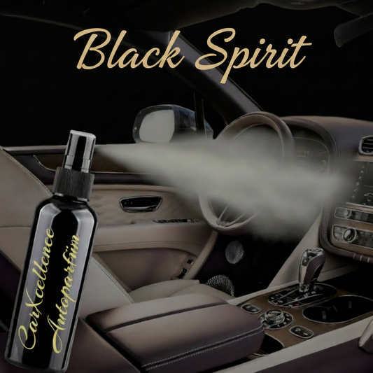 CarXcellence Black Spirit Autoparfüm Spray 100ml – kraftvoller, dunkler Duft für einen starken Auftritt hinter dem Steuer
