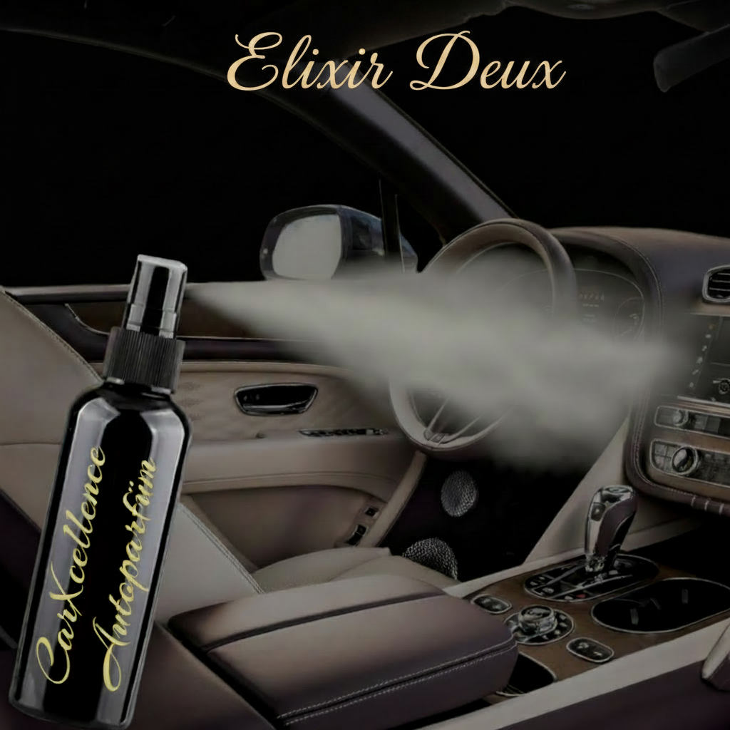 CarXcellence Elixir Deux Autoparfüm Spray 100ml – geheimnisvoller Elixier-Duft für eine magische Atmosphäre im Fahrzeug