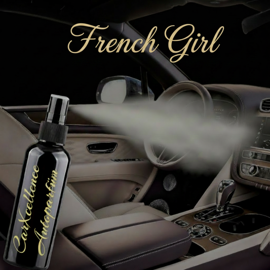 CarXcellence French Girl Autoparfüm Spray 100ml – leichter, femininer Duft mit französischem Charme für dein Auto