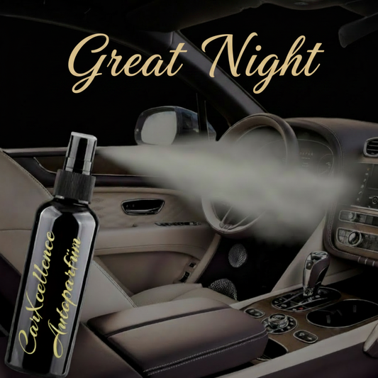 CarXcellence Great Night Autoparfüm Spray 100ml – verführerischer Nachtduft für ein edles Fahrerlebnis