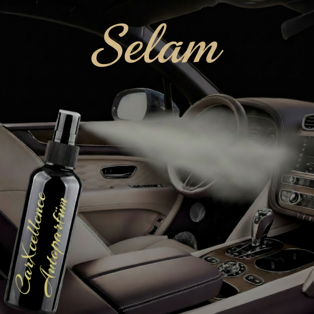 CarXcellence Selam Autoparfüm Spray 100ml – warmer, einladender Duft der Herzlichkeit und Wärme in dein Fahrzeug bringt