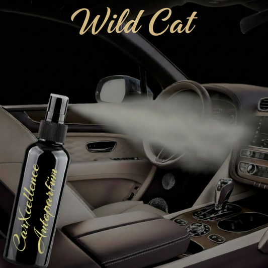 CarXcellence Wild Cat Autoparfüm Spray 100ml – wilder, kraftvoller Duft für alle die das Abenteuer hinter dem Steuer suchen