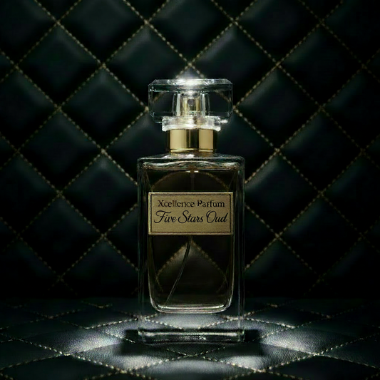 Five Stars Oud Extrait de Parfum – Xcellence Parfum, Oud & Safran auf Sandelholz, orientalisch-würziger Luxusduft 50ml