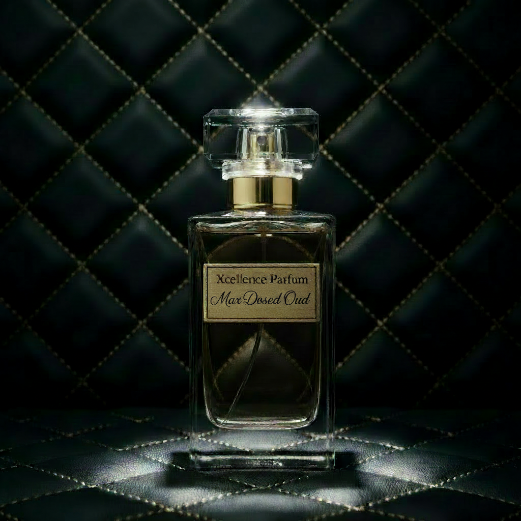 Max Dosed Oud 50ml – Xcellence Parfum Extrait de Parfum, Kaffee & Ambergris, kraftvoller Herrenduft mit 40% Parfümöl