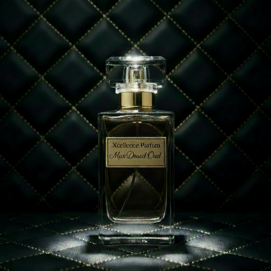 Max Dosed Oud 50ml – Xcellence Parfum Extrait de Parfum, Kaffee & Ambergris, kraftvoller Herrenduft mit 40% Parfümöl