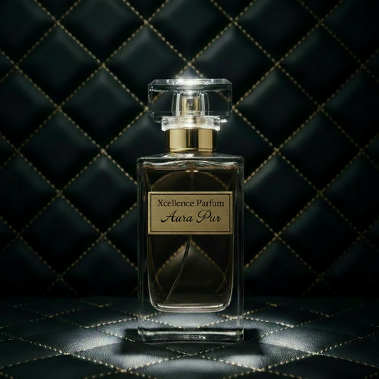 Xcellence Parfum Aura Pur Extrait de Parfum 50ml – Fruchtig-frischer Unisex-Duft mit Orange, Bergamotte & cremigem Holz und 40% Parfümöl, Made in Germany