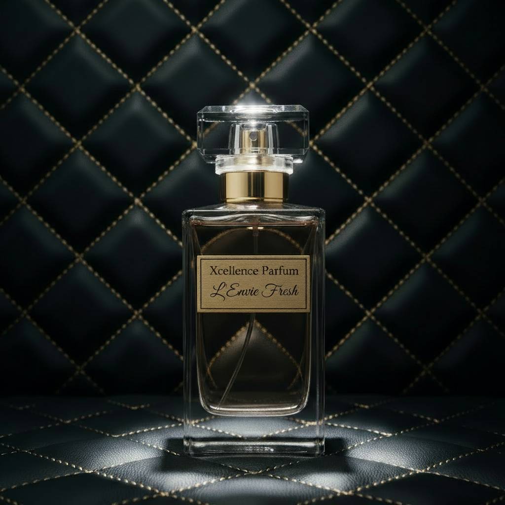 Xcellence Parfum L'Envie Fresh Extrait de Parfum 50ml – frisch-holziger Herrenduft mit Zitrone, Minze, Lavendel, Salbei, Vetiver und 40% Parfümöl, Made in Germany
