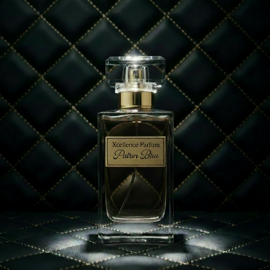 Xcellence Parfum Patron Bleu Extrait de Parfum 50ml – Holzig-aromatischer Herrenduft mit Lavendel, Salbei, Zedernholz und 40% Parfümöl, Made in Germany