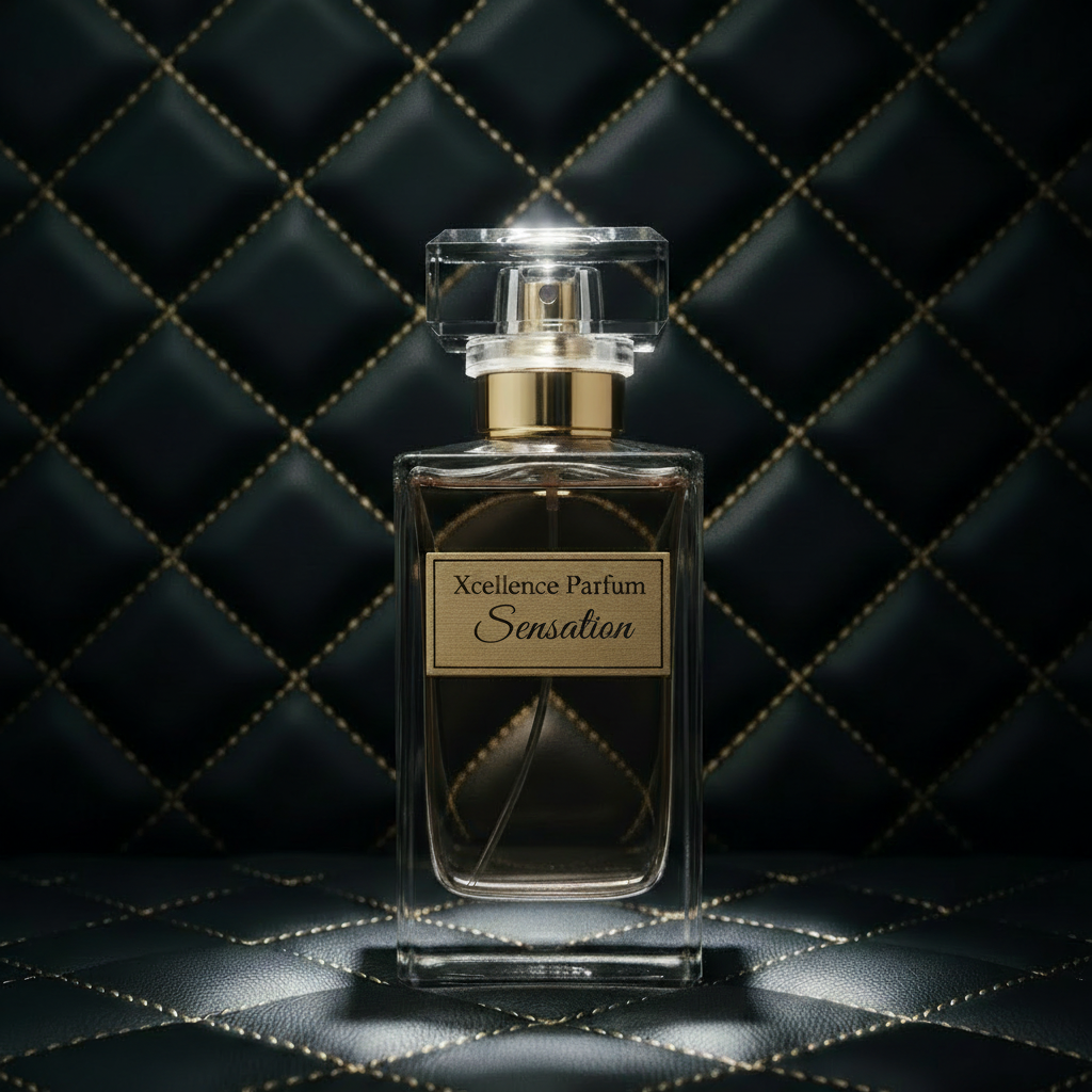 Xcellence Parfum Sensation Man Extrait de Parfum 50ml – würzig-orientalischer Herrenduft mit Salbei, Mandarine, Karamell, Tonkabohne, Vetiver und 40% Parfümöl, Made in Germany