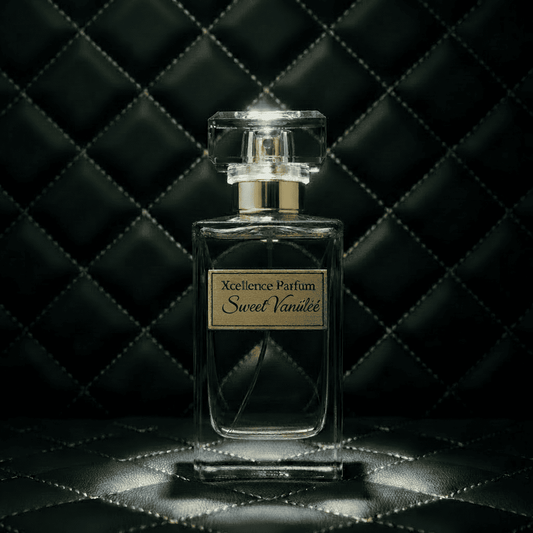 Xcellence Parfum Sweet Vanillée Extrait de Parfum 50ml – Gourmandig-süßer Damenduft mit kandierter Birne, Karamell, Vanille-Creme und 40% Parfümöl, Made in Germany