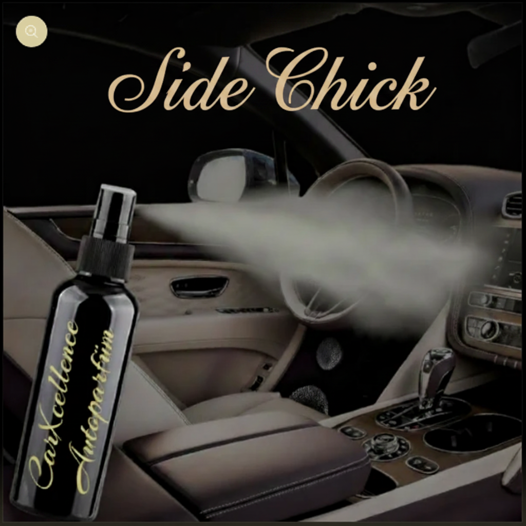 CarXcellence Autoparfüm Spray Side Chick 100ml – Premium Signature-Duft fürs Fahrzeuginterieur, langanhaltend & luxuriös