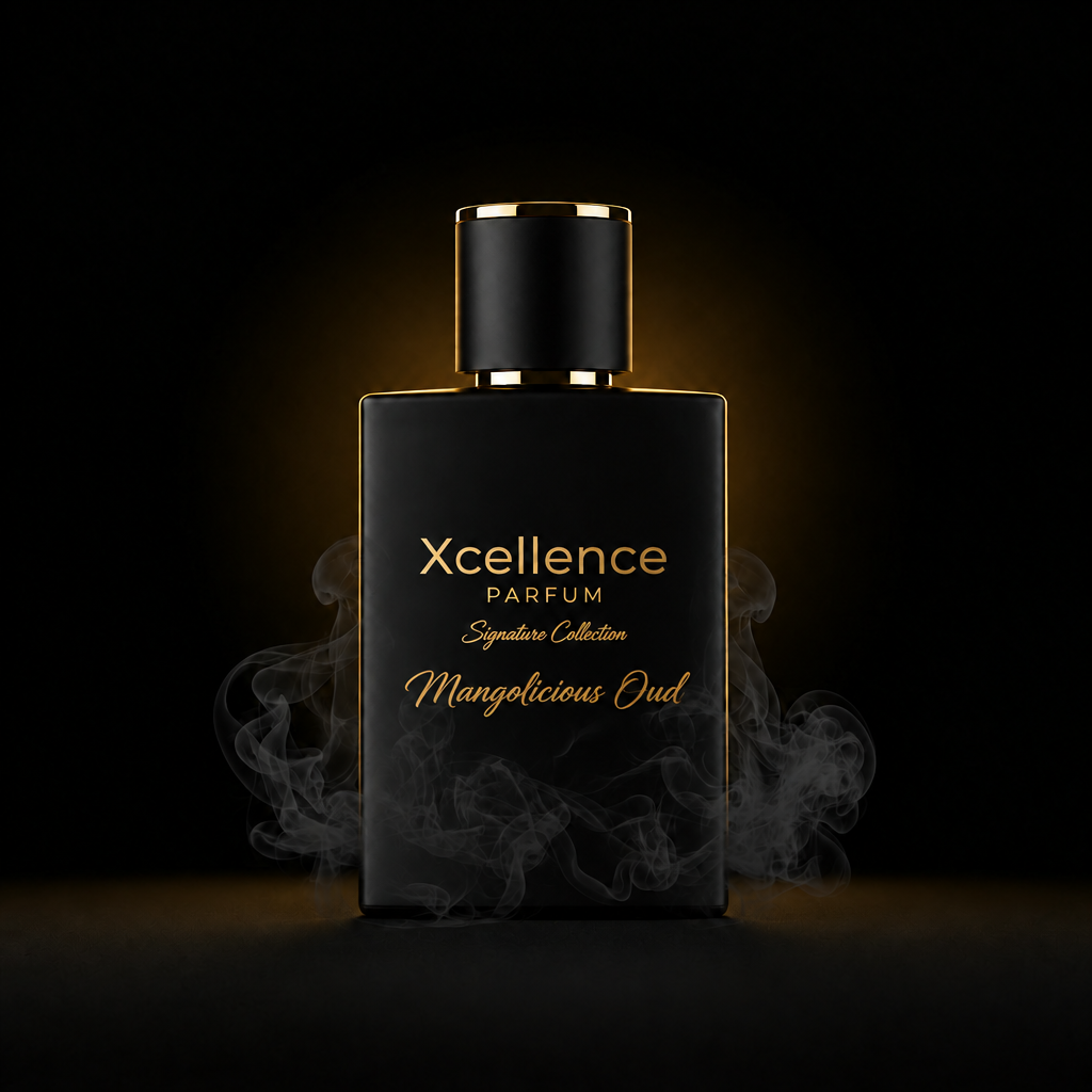 Xcellence Parfum Mangolicious Oud Extrait de Parfum 50ml – fruchtig-holziger Unisex-Duft mit Mango, Oud und 40% Parfümöl