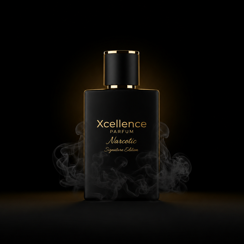 Xcellence Parfum Narcotic Extrait de Parfum 50ml – blumig-fruchtiger Unisex-Duft mit Litschi, Pfirsich, Jasmin und 40% Parfümöl